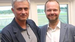 Mourinho and Ed Woodward