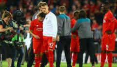 Liverpool disappointed after defeat