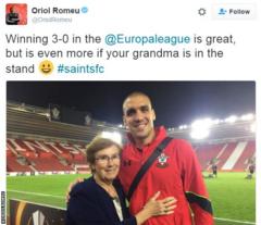 Oriol Romeu tweet
