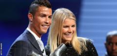 Ada Hegerberg and Cristiano Ronaldo