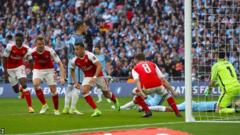 FA Cup: Arsenal Guns down Manchester City to reach final 3 Alexis Sanchez