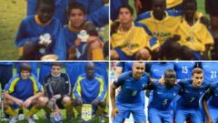 N'Golo Kante at JS Suresnes and lining up for France