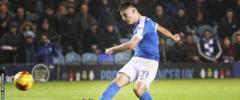 Tom Nichols scored a second goal for Peterborough after the break