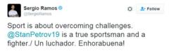 Sergio Ramos tweet
