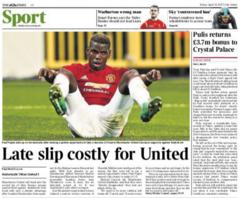 Mourinho blames forwards for Anderlecht draw 3 Times