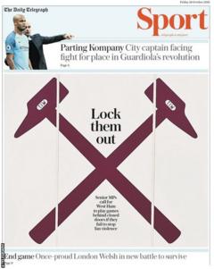 Daily Telegraph backpage