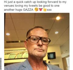 Paul Gascoigne Tweet