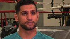 Britain's Amir Khan on Saul Alvarez fight