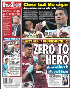 Daily Star back page