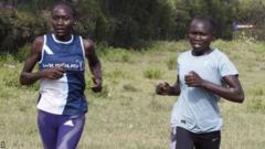Rio Olympic: How are Refugee Olympic Team getting on? 5 Anjelina Nadai Lohalith and Rose Nathike Lokonyen