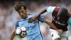 David Silva (left)