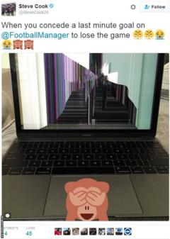 Steve Cook on Twitter