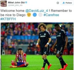 John Obi Mikel tweet