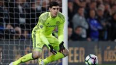 Premier League Team of the season! - 2016/17 2 Chelsea goalkeeper Thibaut Courtois