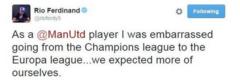 Rio Ferdinand tweet