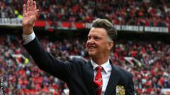 Louis van Gaal arrival