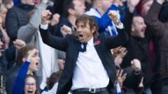 Conte celebrates