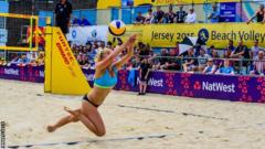 Beach volleyball at Jersey 2015