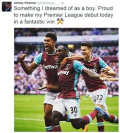 Ashley Fletcher tweet
