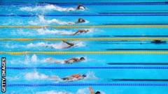 swimming race