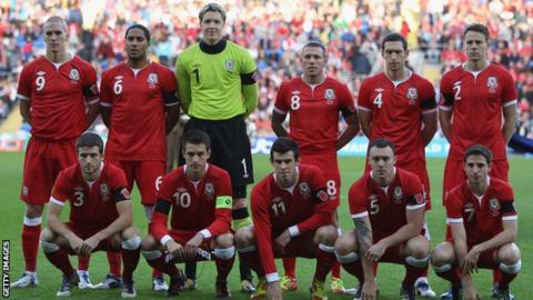 Wales players wore poppies on their armbands in the 2011 friendly win over Norway