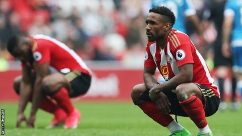 Jermain Defoe and Victor Anichebe