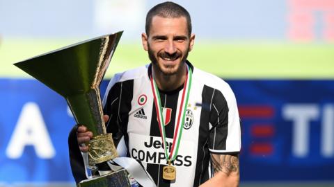 Juventus defender Leonardo Bonucci
