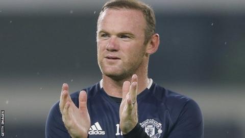 Manchester United and England's Wayne Rooney