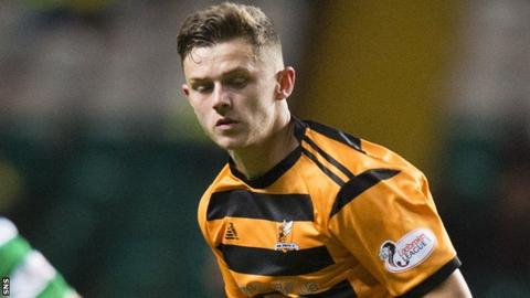 Alloa Athletic defender Calum Waters