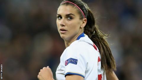 Alex Morgan and Lyon Claim UEFA Champions League Title Alex Morgan and Lyon Claim UEFA Champions League Title