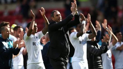 Paul Clement and players