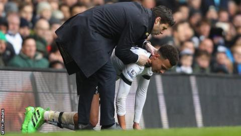 Tottenham's Mauricio Pochettino and Deli Alli