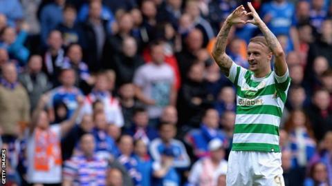 Celtic striker Leigh Griffiths