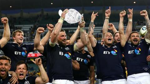 Scotland end drought with memorable win over Australia
