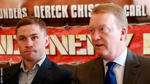 Frampton opts for Warren Frampton opts for Warren