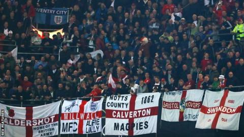 England fans