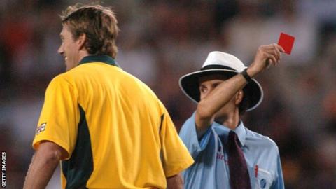 Now, cricketers could get a red-card too