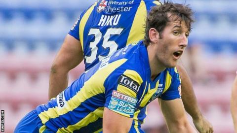Warrington full-back Stefan Ratchford