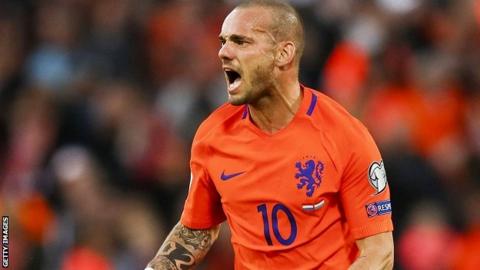 Wesley Sneijder [BBC] 딕 아드보카트, 네덜란드 국가대표 복귀전에서 룩셈부르크를 5-0으로 격파