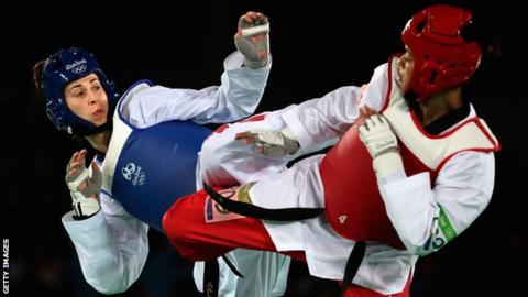Bianca Walkden of Great Britain