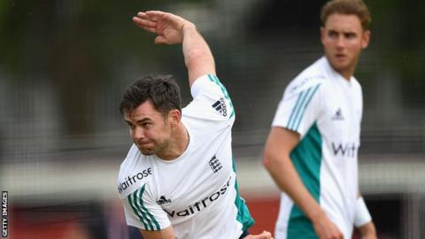 James Anderson and Stuart Broad
