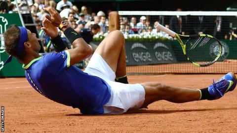 Rafael Nadal won his first French Open title at the age of 19 in 2005