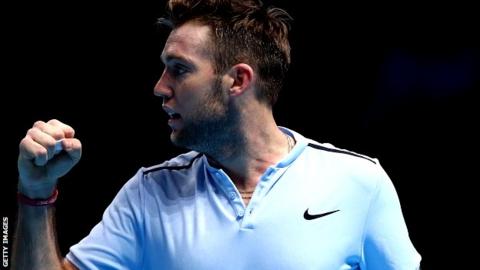 Sock, Federer win at ATP Finals