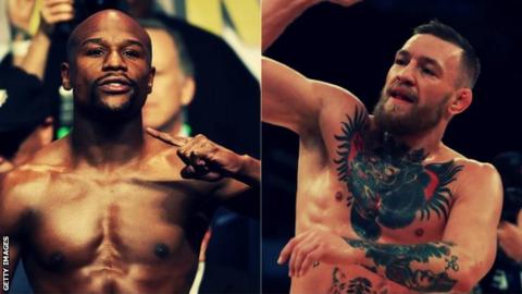 Conor McGregor has come 'leaps and bounds' in Floyd Mayweather training