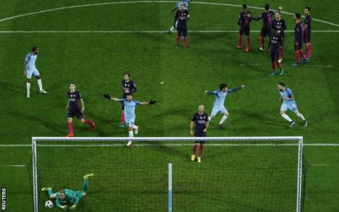 Manchester City celebrate