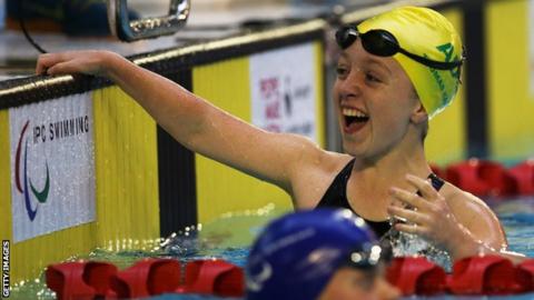 Australian swimmer Tiffany Thomas-Kane