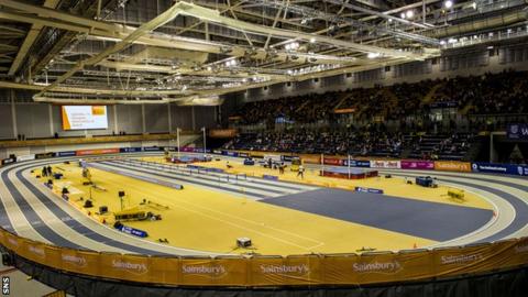 The Emirates Arena in Glasgow