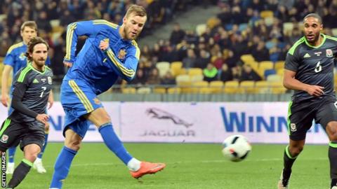 Ukraine v Wales