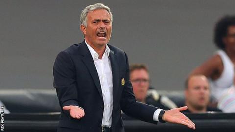 Manchester United manager Jose Mourinho