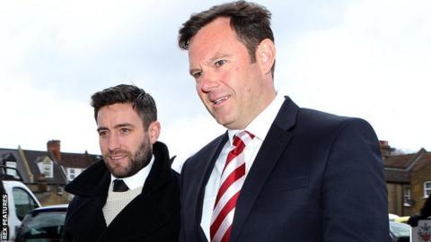Mark Ashton (right)